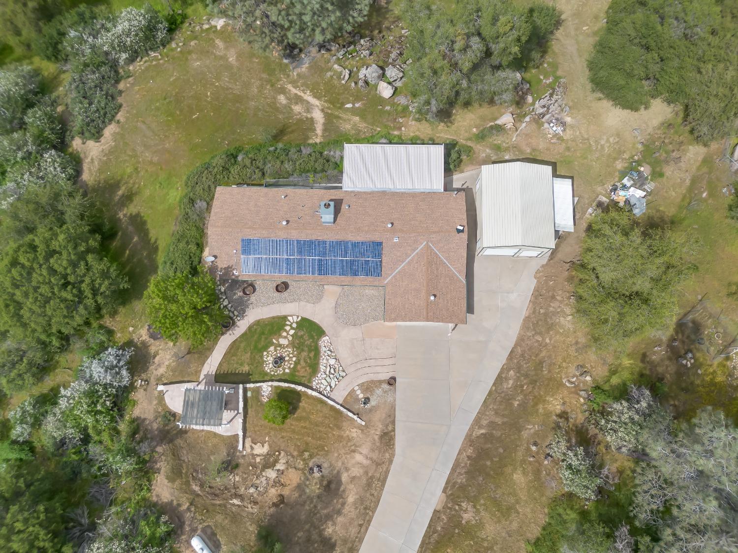 31173 Moccassin Way Coarsegold, CA 93614 - Photo 36 of 48 an aerial view of house with outdoor space