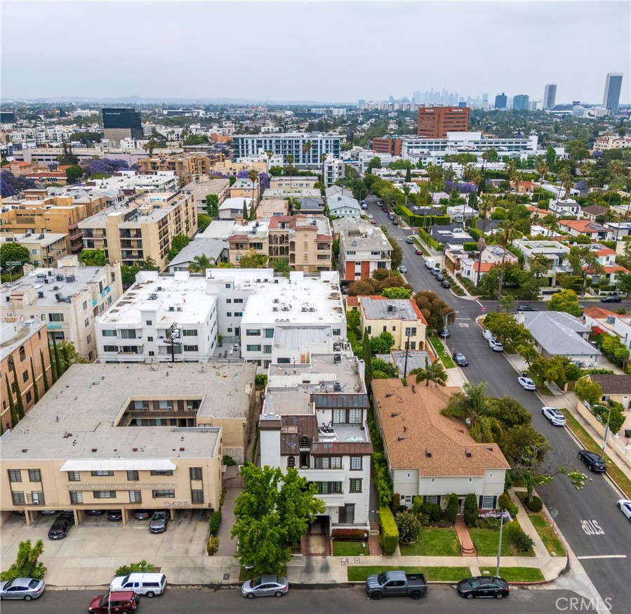 432 South Hamel Road, Unit 302 Los Angeles, CA 90048 - Photo 21 of 21 an aerial view of a city