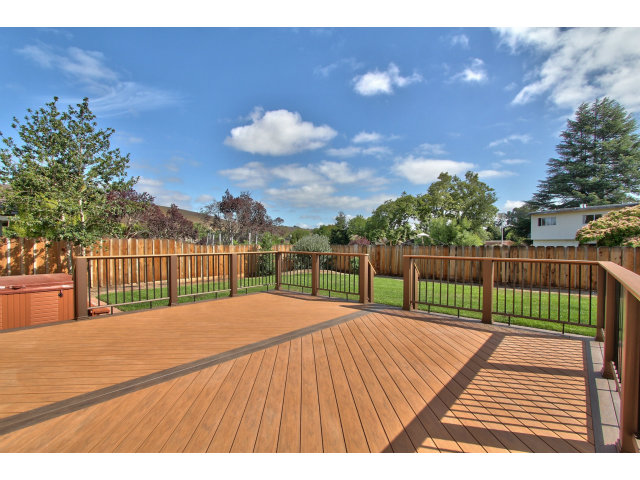 22675 Coleta Drive Salinas, CA 93908 - Photo 20 of 23 a view of backyard with wooden floor and fence
