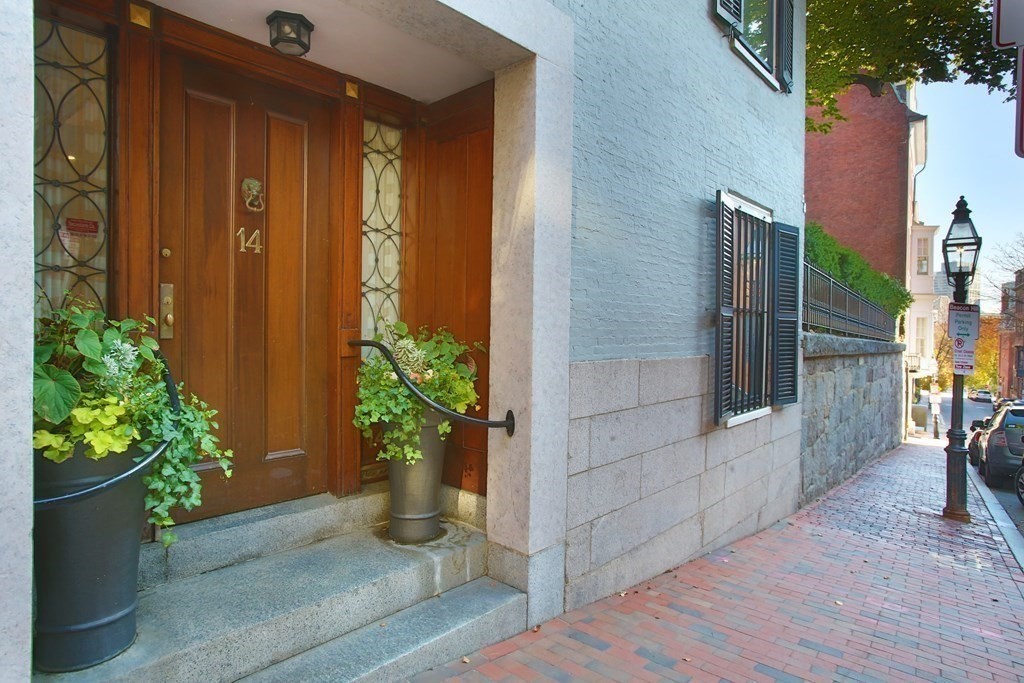 14 Walnut Street Boston, MA 02108 - Photo 2 of 42 a view of a entryway door of the house