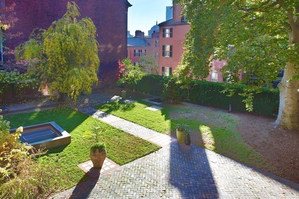 14 Walnut Street Boston, MA 02108 - Photo 38 of 42 a view of a pathway with a yard