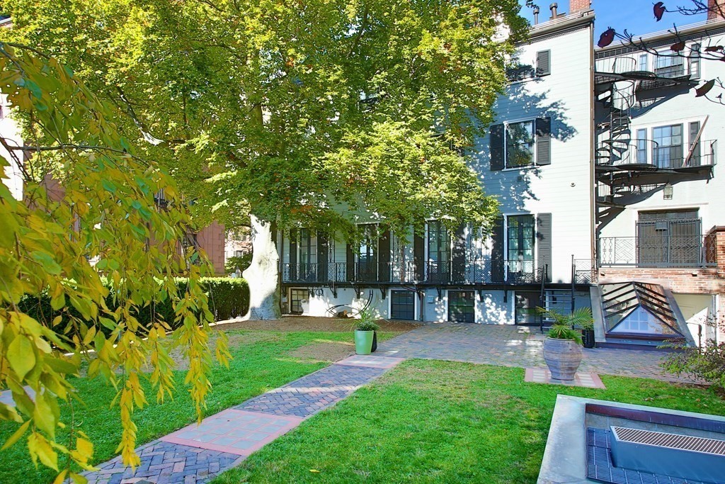 14 Walnut Street Boston, MA 02108 - Photo 8 of 42 a view of a park with plants and large trees