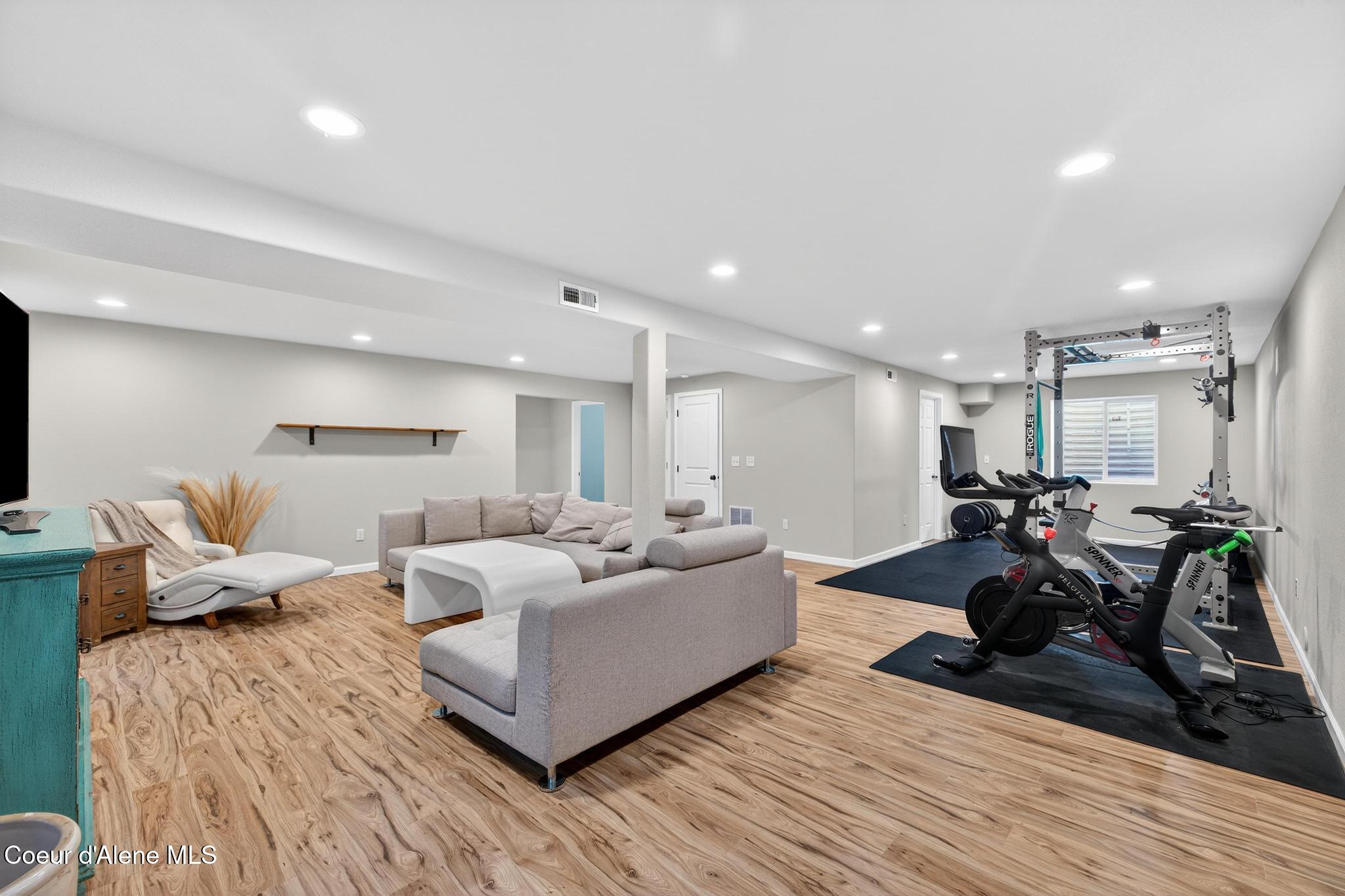 3355 North Durrow Loop Post Falls, ID 83854 - Photo 11 of 60 Basement Living Room and Work our room