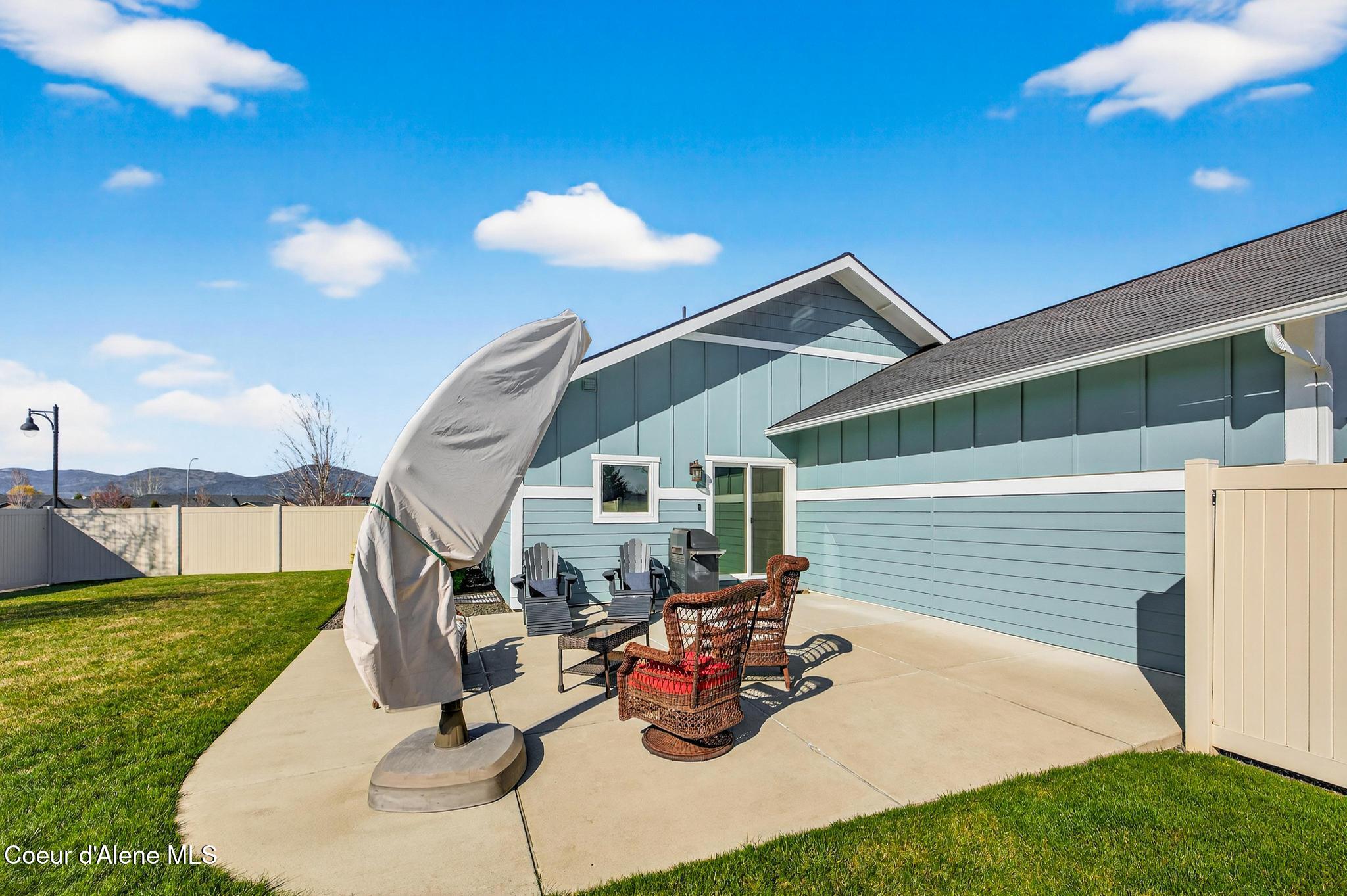 3355 North Durrow Loop Post Falls, ID 83854 - Photo 17 of 60 Back yard patio