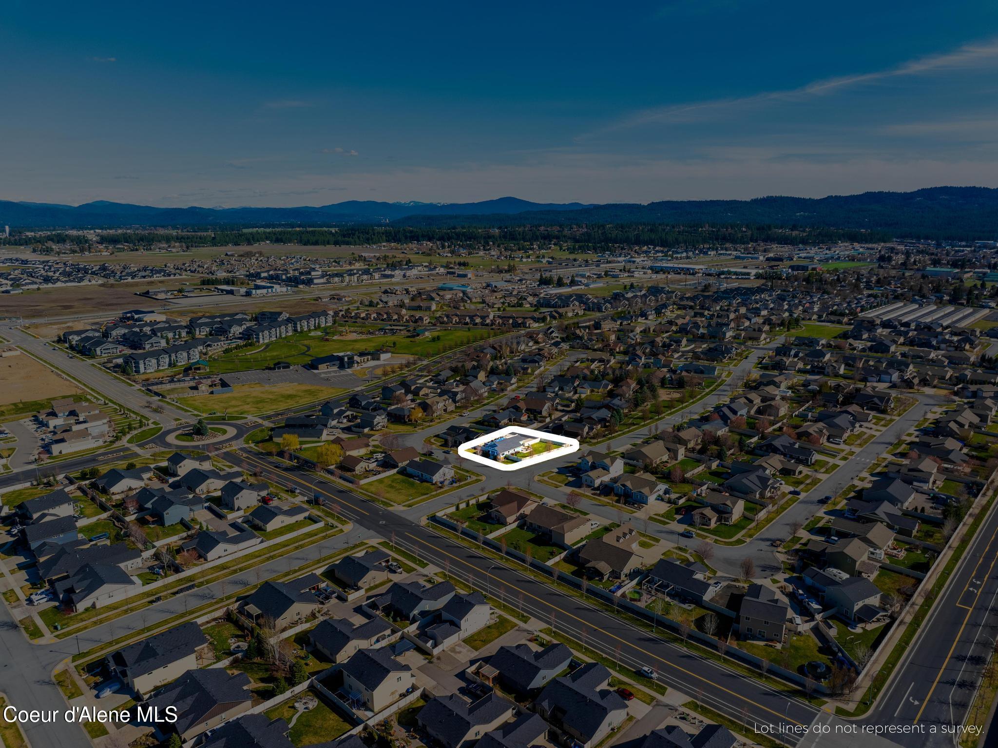 3355 North Durrow Loop Post Falls, ID 83854 - Photo 22 of 60 Aerial Proximity to Park