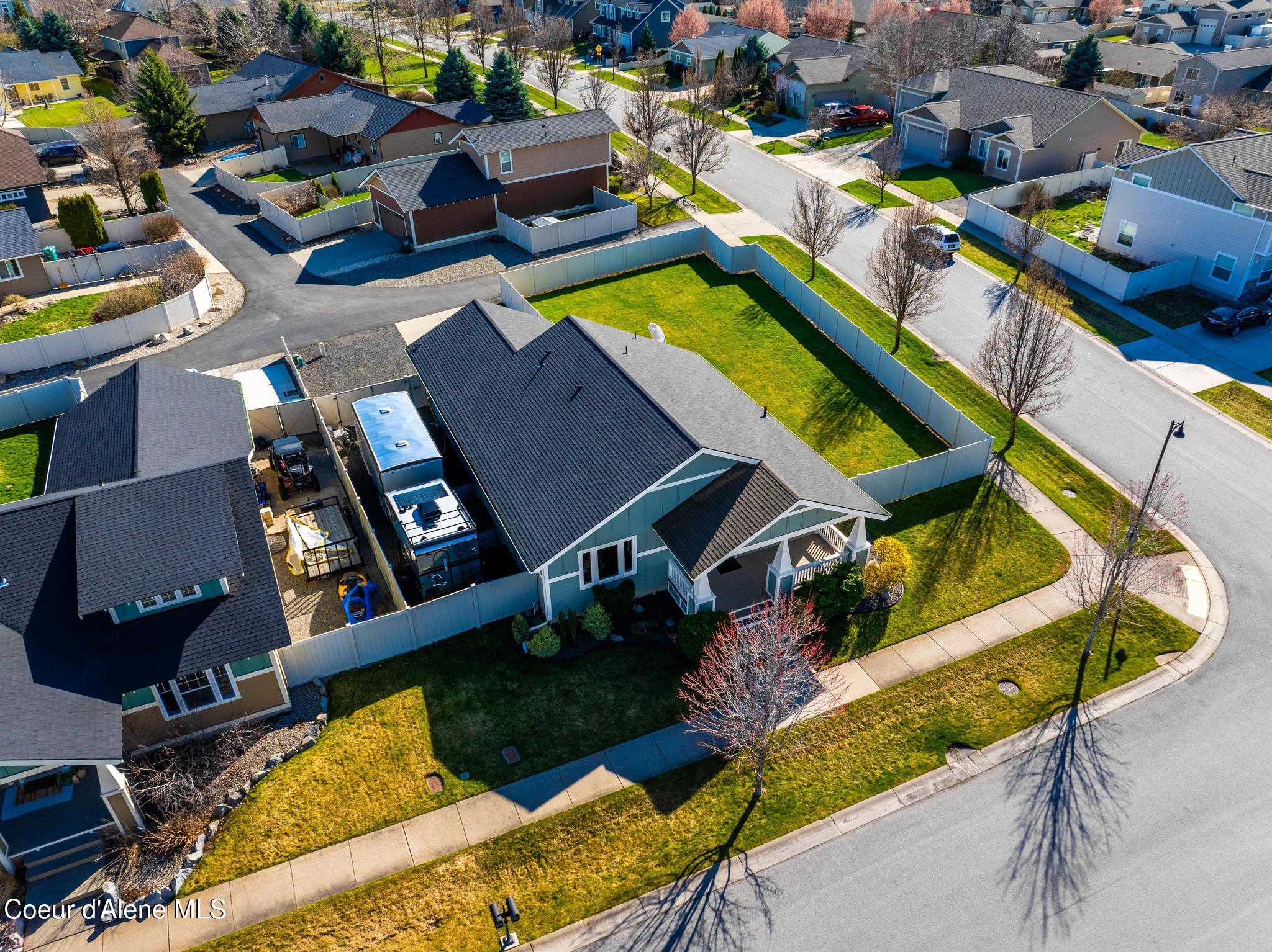 3355 North Durrow Loop Post Falls, ID 83854 - Photo 3 of 60 Aerial view with RV Parking