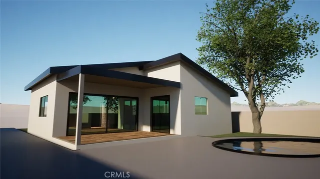 a front view of a house with porch