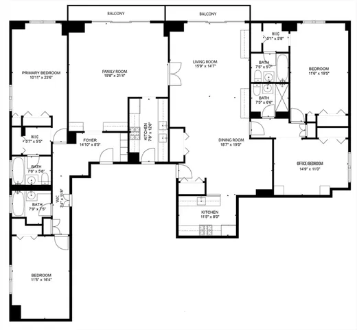 $3,095,000 | 180 Beacon Street, Unit 6AB, Boston, MA 02116