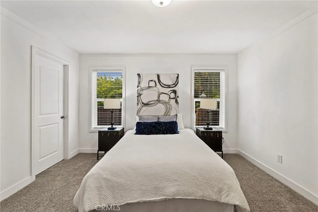 1901 Dayton, Unit 2 Chico, CA 95928 - Photo 24 of 48 a bedroom with a bed and a window