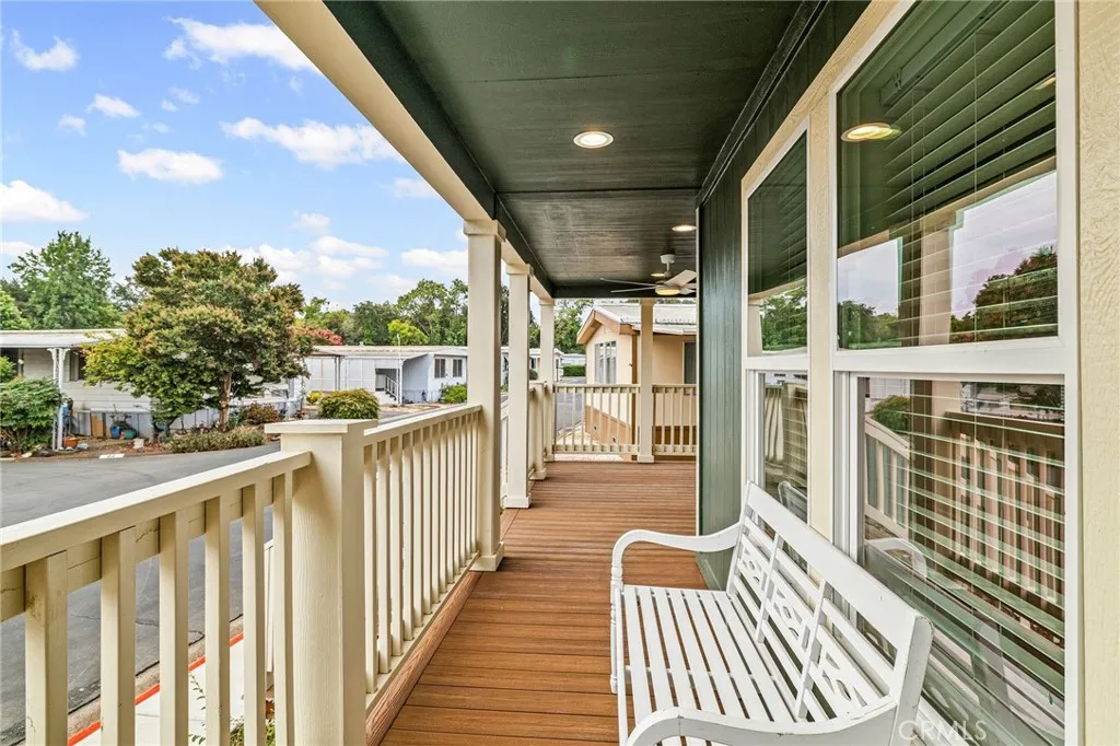 1901 Dayton, Unit 2 Chico, CA 95928 - Photo 5 of 48 a view of a balcony with wooden floor