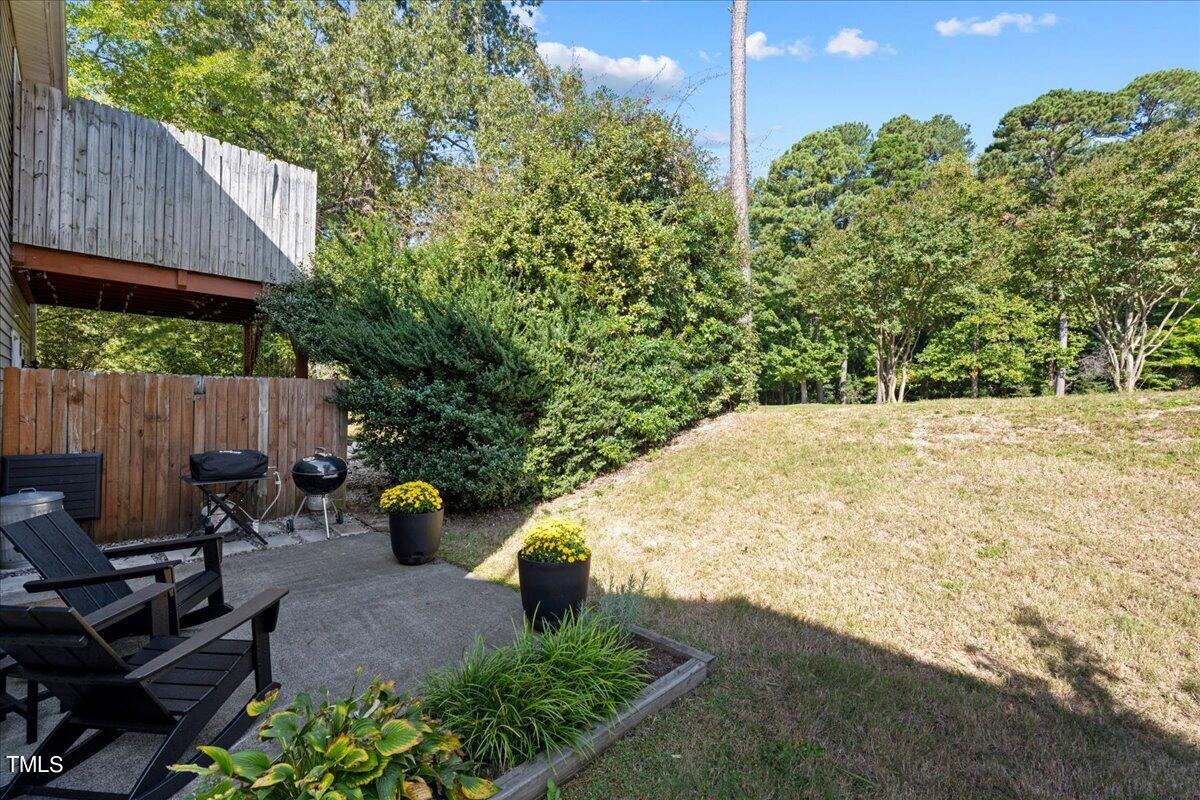 2340 Persimmon Ridge Drive Raleigh, NC 27604 - Photo 4 of 25 Private backyard
