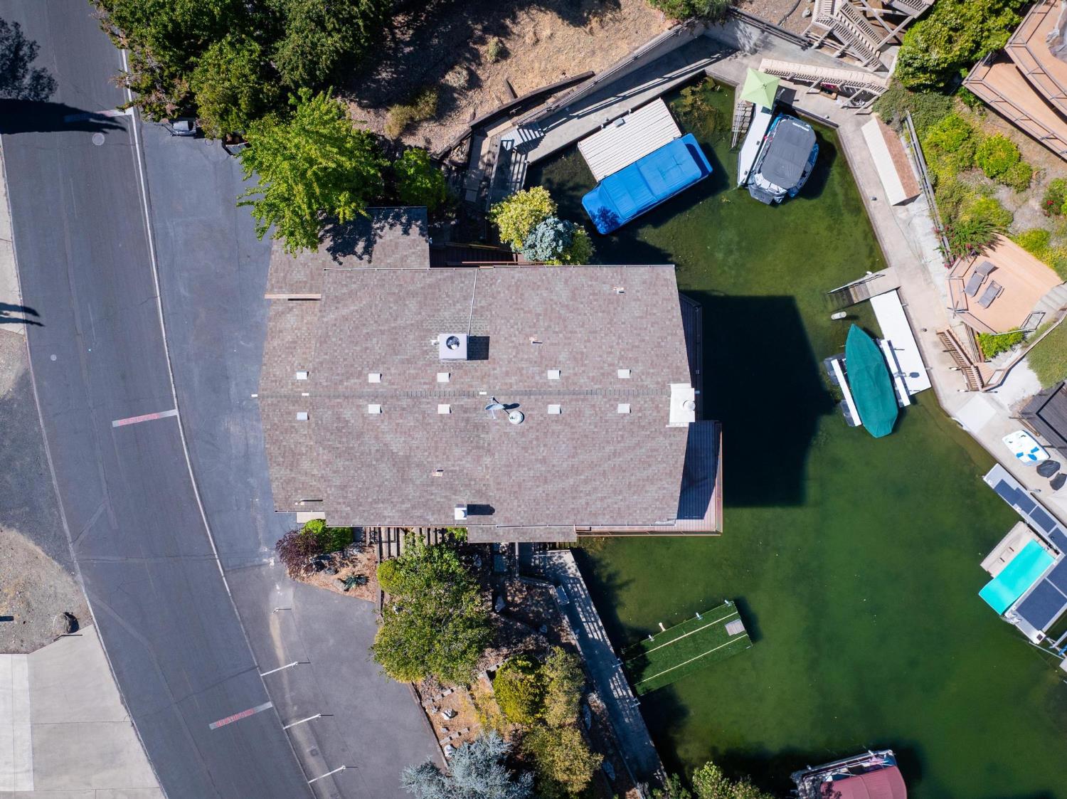 771 Mother Shipton Road Copperopolis, CA 95228 - Photo 61 of 72 Overhead view of both parcels on the cove.