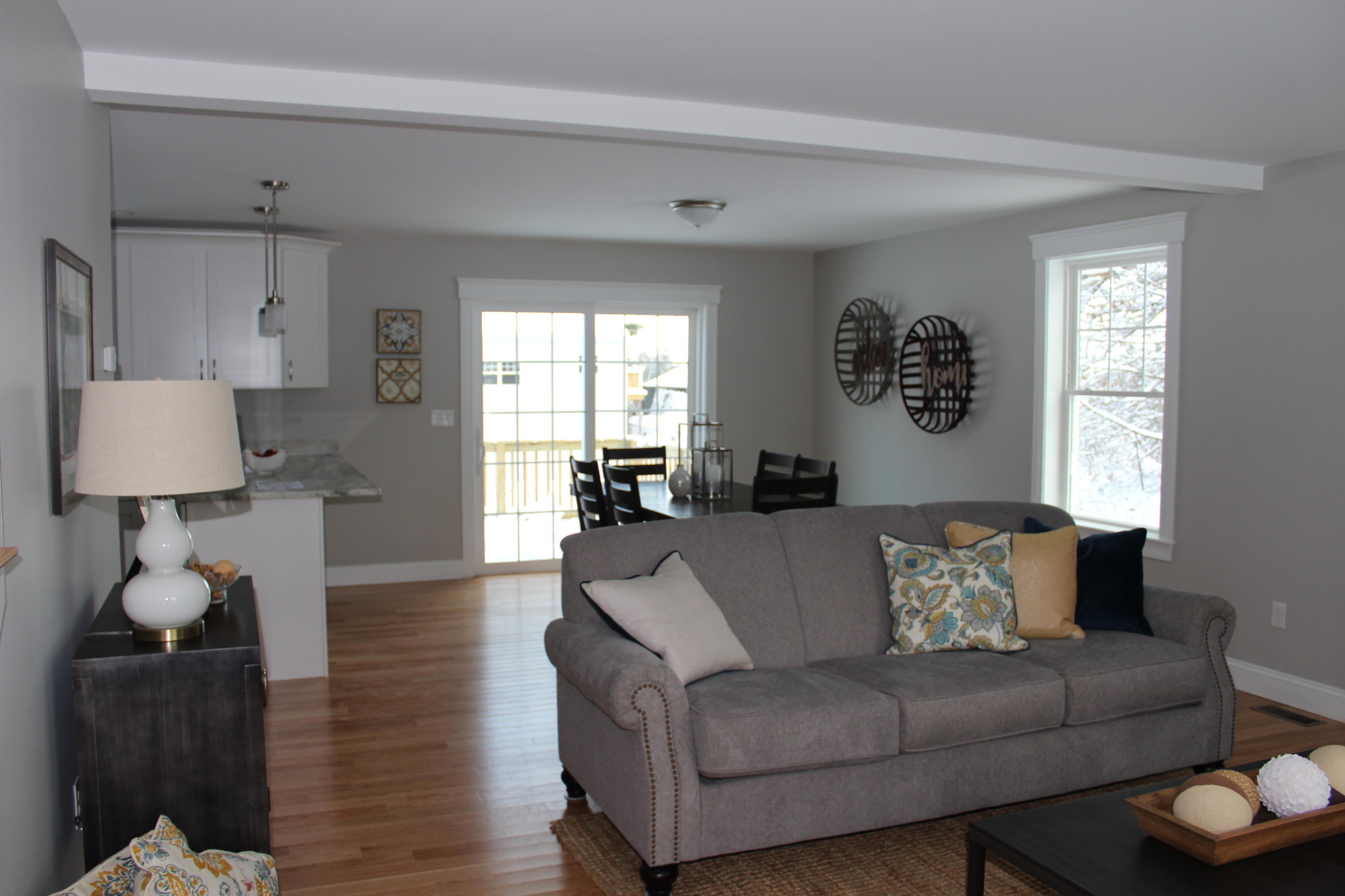 78 Ford Quint Road North Berwick, ME 03906 - Photo 7 of 32 Living Room into Dining area