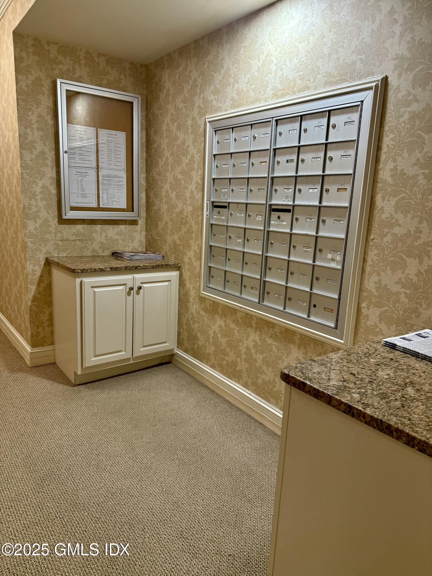3 Putnam Hill, Unit 3F Greenwich, CT 06830 - Photo 6 of 19 Mailbox & Media Station