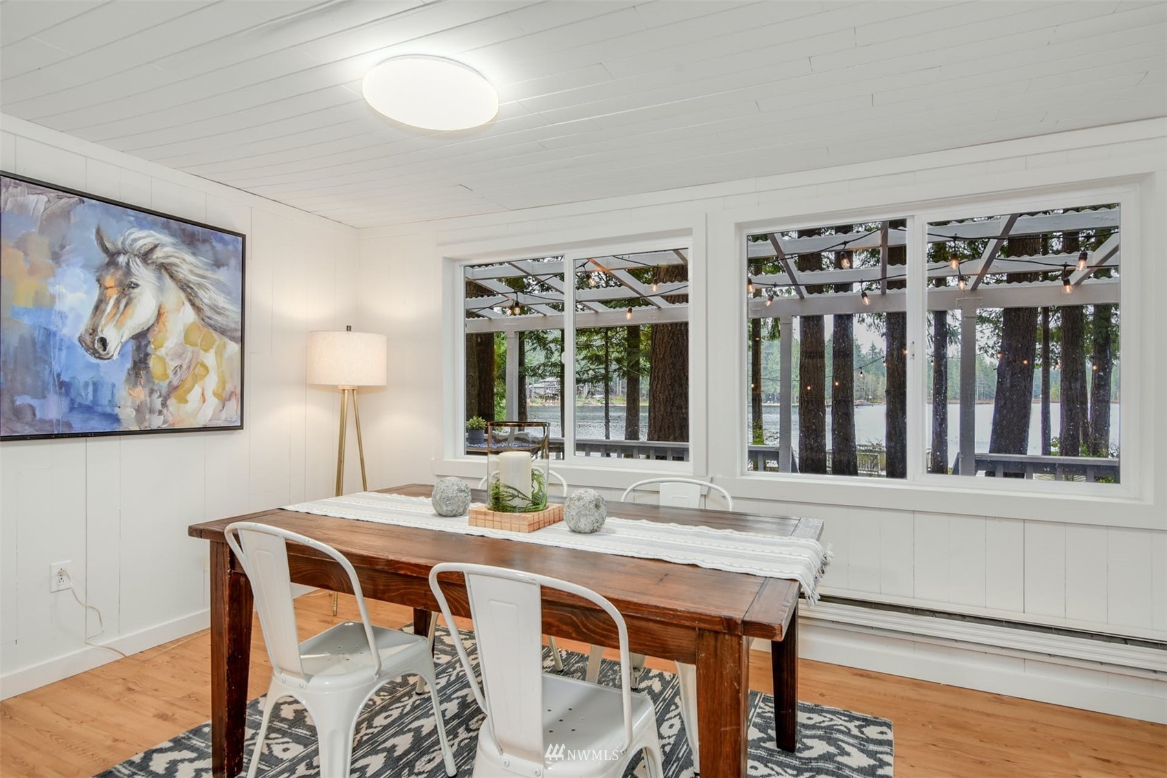 7327 Lake Alice Road Southeast Fall City, WA 98024 - Photo 7 of 35 a view of a dining room with furniture window and outside view