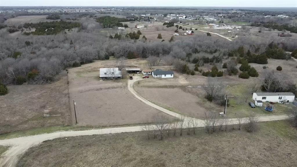 1178 Nob Hill Road Quinlan, TX 75474 - Photo 9 of 13 Aerial view of property's location with rural landscape