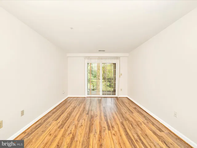 a view of wooden floor in a room
