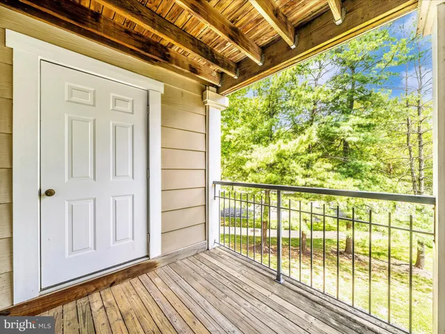 a view of front door