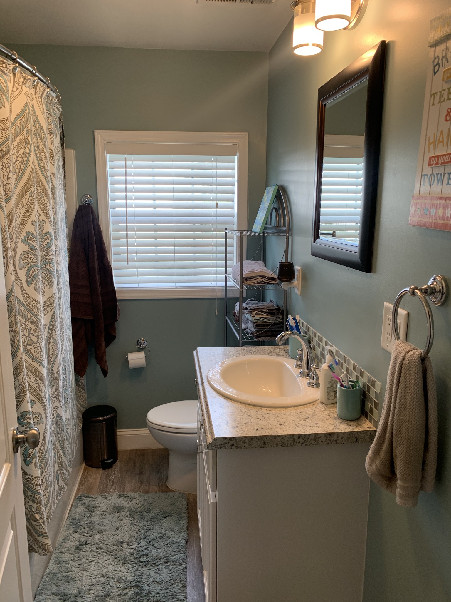 62 Asa Smith Road Ardmore, TN 38449 - Photo 15 of 24 a bathroom with a sink toilet and mirror