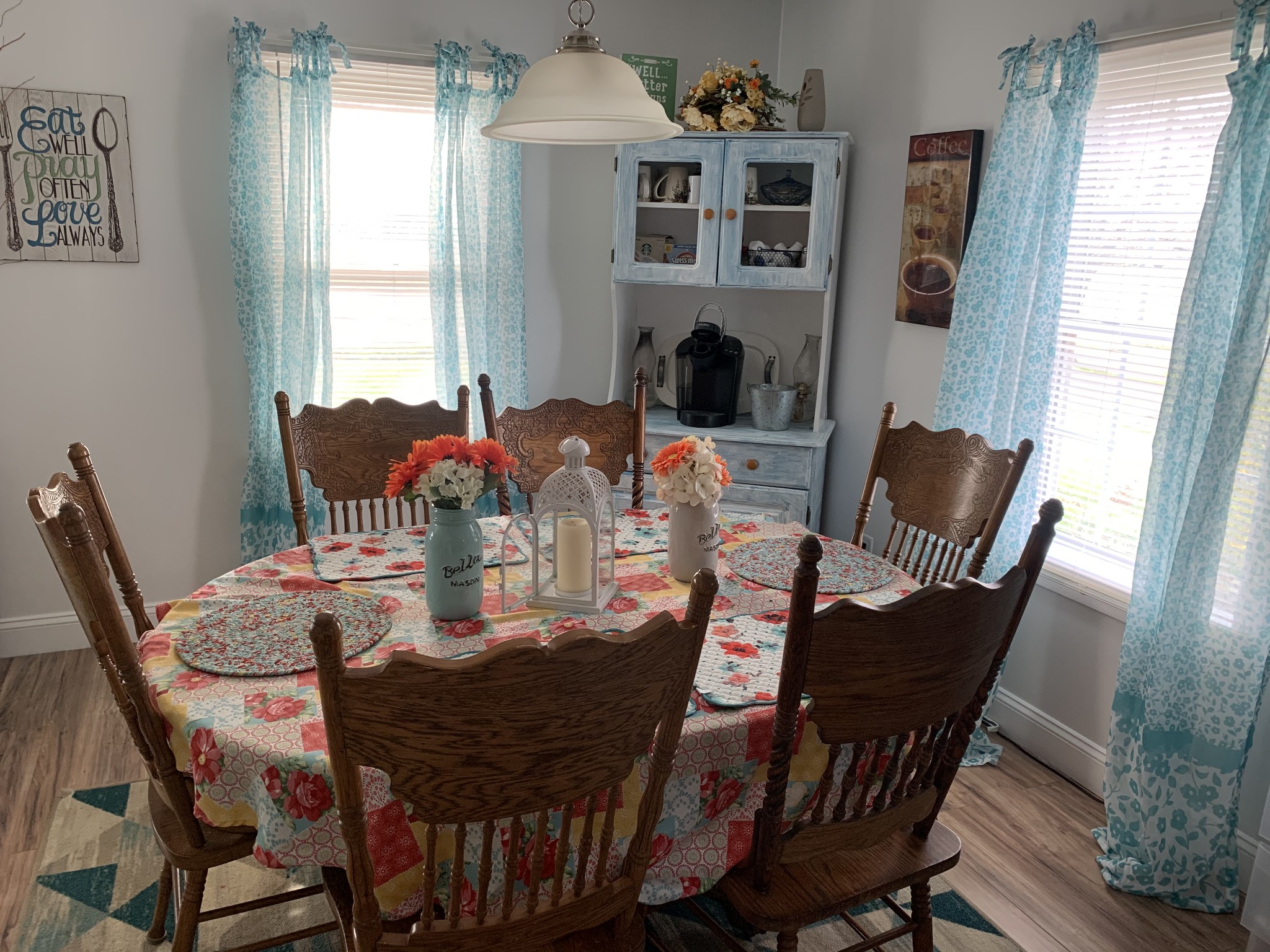 62 Asa Smith Road Ardmore, TN 38449 - Photo 10 of 24 a view of a dining room with furniture window and wooden floor