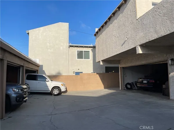 a car parked in front of house