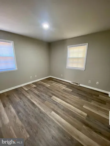 wooden floor in a room