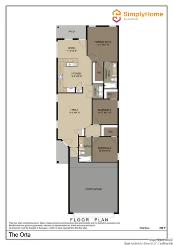 a picture of a floor plan