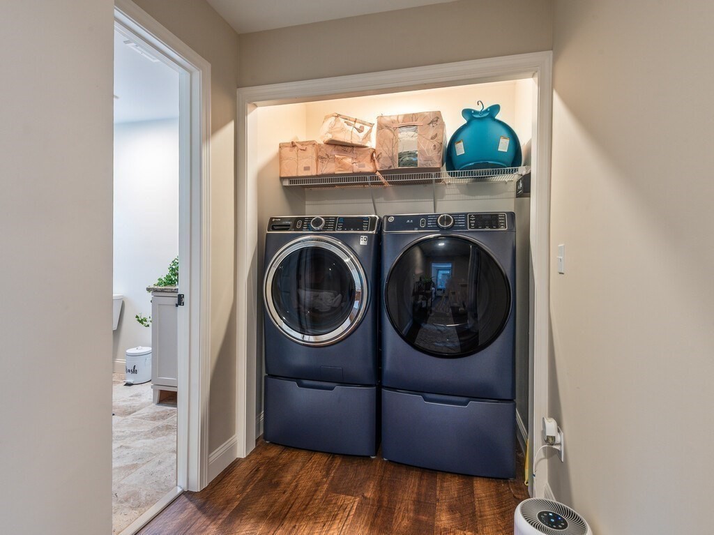 46 Baldwinville State Road Winchendon, MA 01475 - Photo 19 of 37 a view of a bedroom with washer and dryer