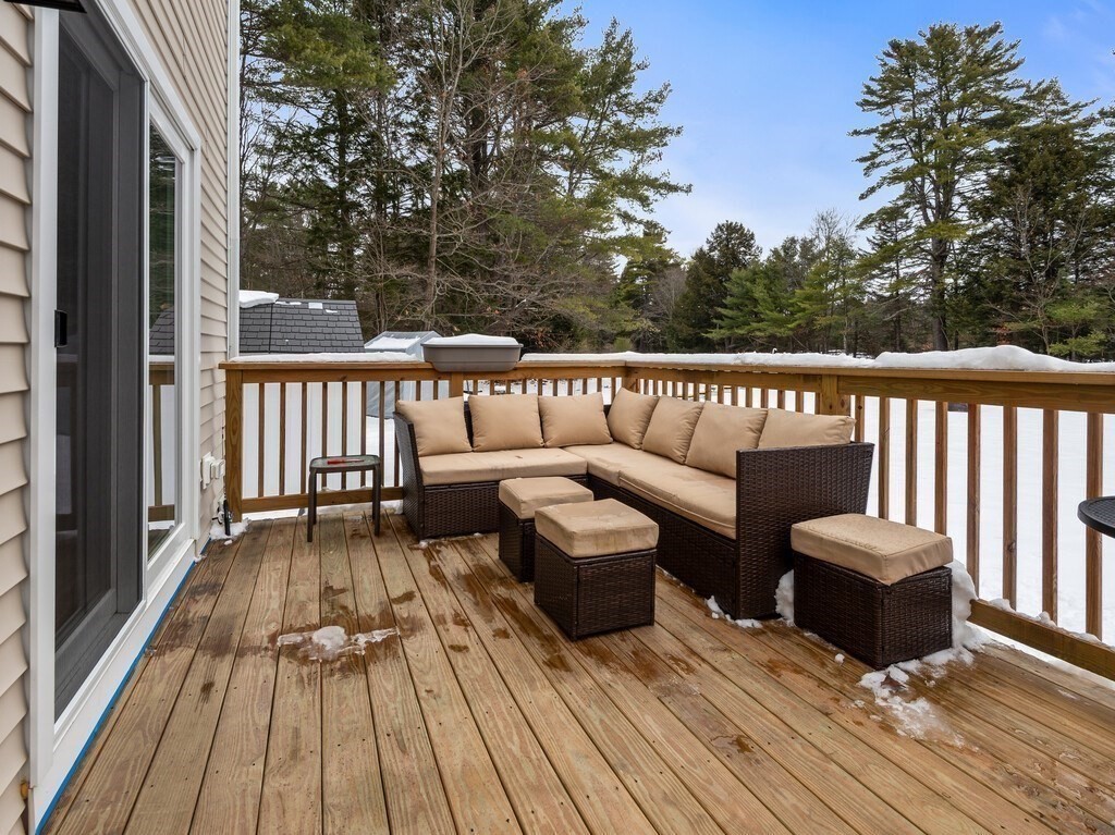 46 Baldwinville State Road Winchendon, MA 01475 - Photo 31 of 37 a balcony with wooden floor and outdoor seating