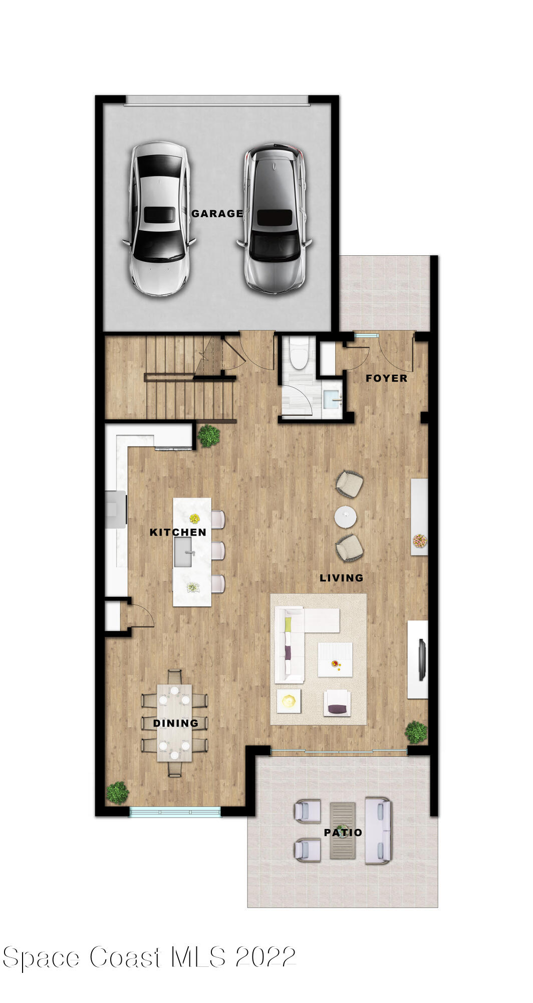 111 Watson Drive Indialantic, FL 32903 - Photo 4 of 5 a picture of a bench in kitchen