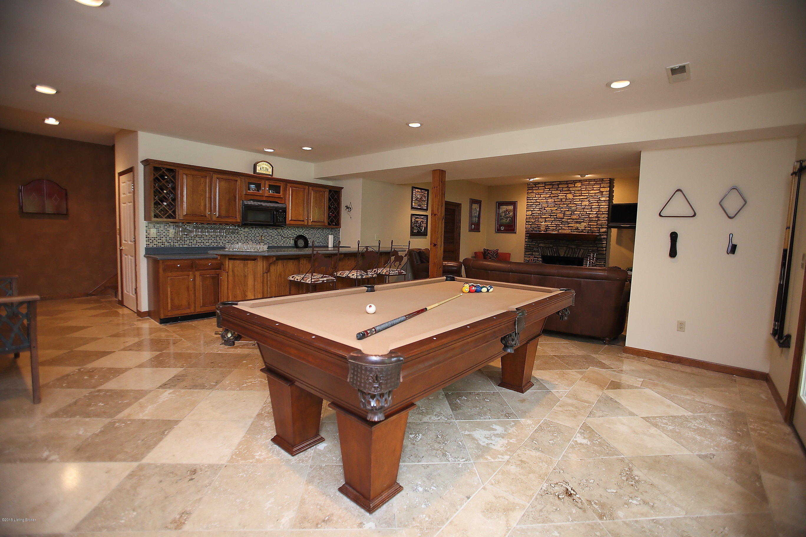 11802 Lakestone Way Prospect, KY 40059 - Photo 37 of 74 Pool table area.