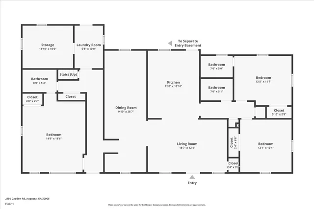 $205,000 | 2150 Cadden Road, Augusta, GA 30906