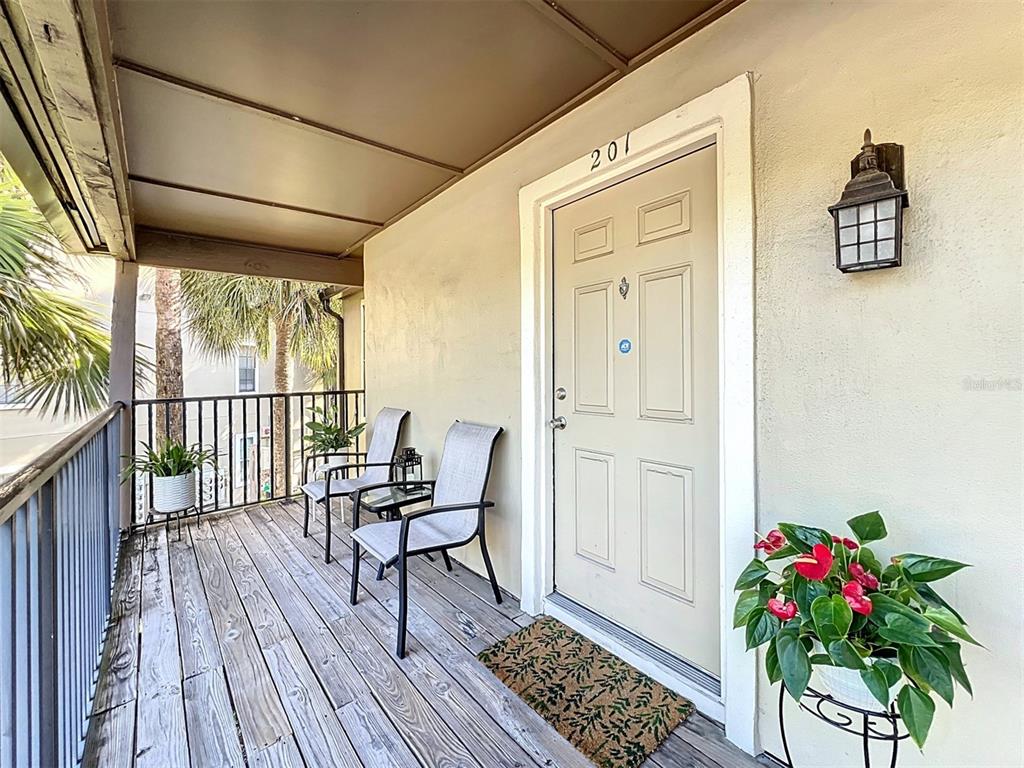 232 Afton Square, Unit 201 Altamonte Springs, FL 32714 - Photo 13 of 54 a balcony with with furniture