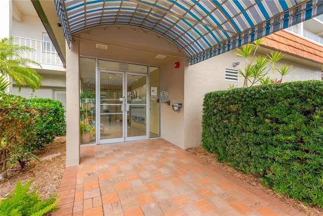 a view of a entryway door of the house