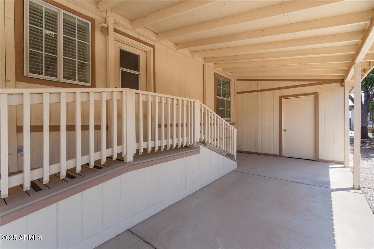 3901 East Pinnacle Peak Road, Unit 43 Phoenix, AZ 85050 - Photo 20 of 29 Ramp entrance to the home.