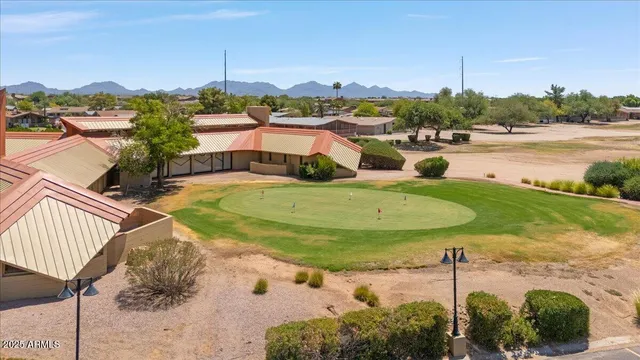 a view of a lake with a ocean view