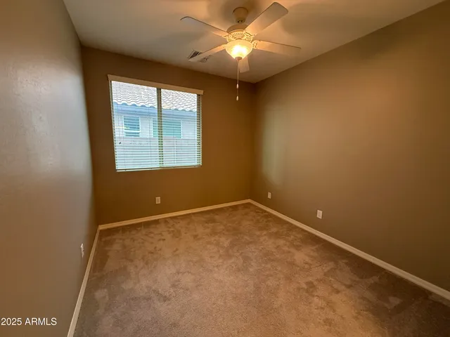 a close up view of racks on the wall