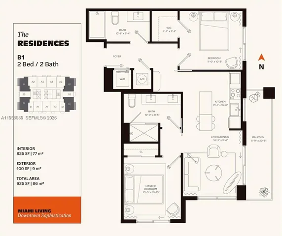 $5,400 | 11 Northeast 6th Street, Unit 1714, Miami, FL 33132