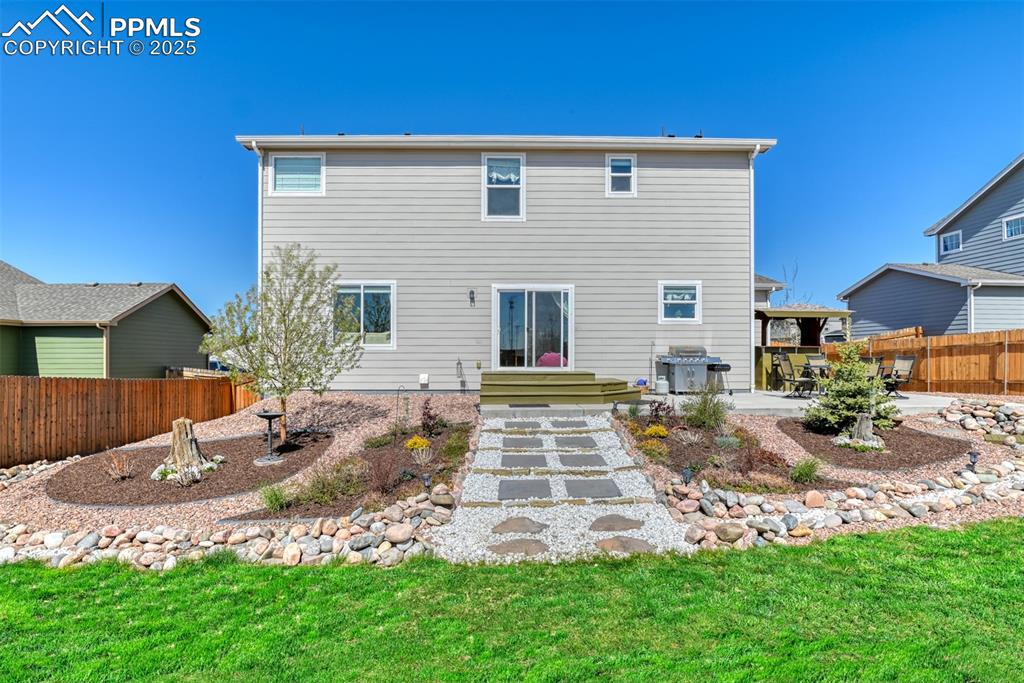 Undisclosed Address Peyton, CO 80831 - Photo 45 of 50 a view of a house with a yard