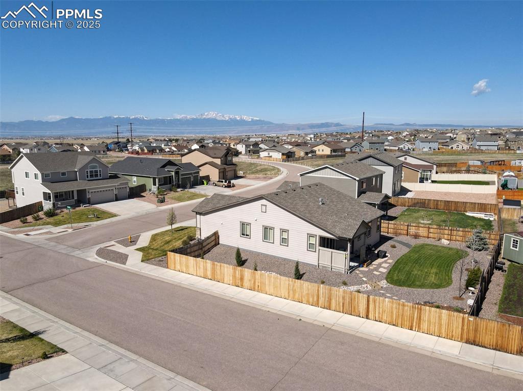 Undisclosed Address Peyton, CO 80831 - Photo 46 of 50 an aerial view of residential houses with outdoor space