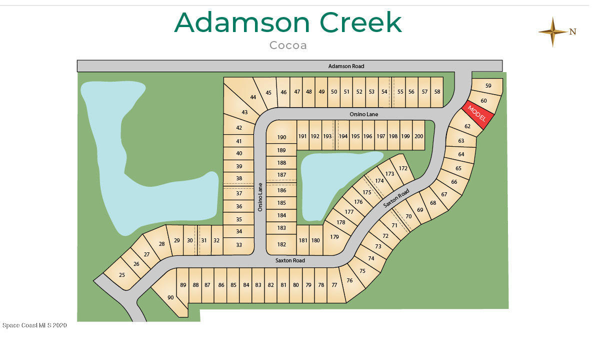 1741 Saxton Road Cocoa, FL 32926 - Photo 33 of 39 Adamson_B_Map-Web
