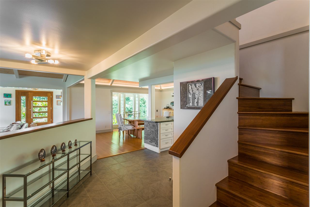 2425 Lilikoi Road Haiku, HI 96708 - Photo 20 of 30 a view of entryway and hall with wooden floor