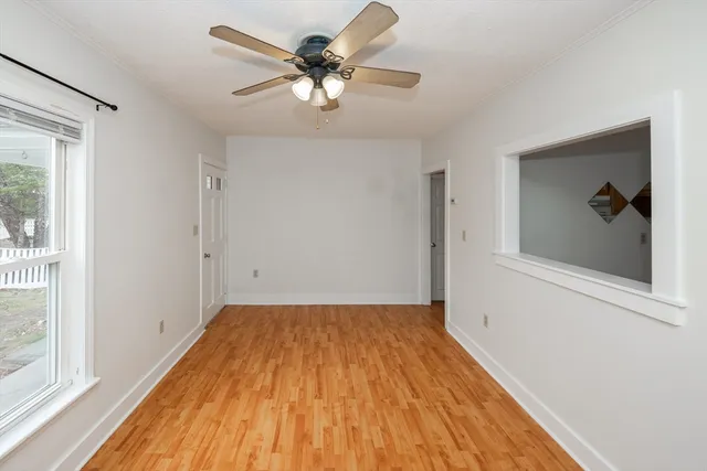 wooden floor in an empty room