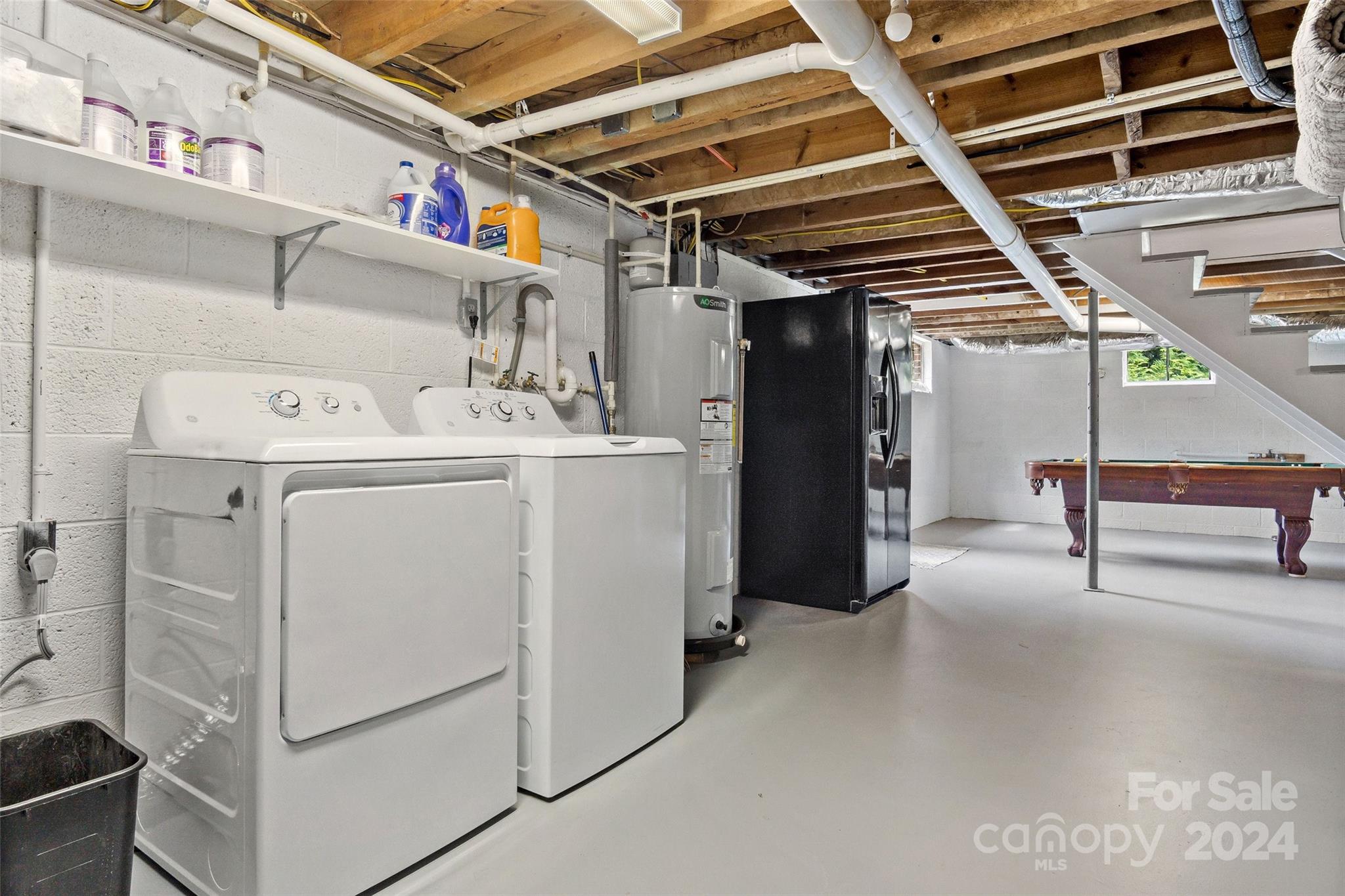 1798 Hopewell Road Morganton, NC 28655 - Photo 27 of 45 a utility room with dryer and washer