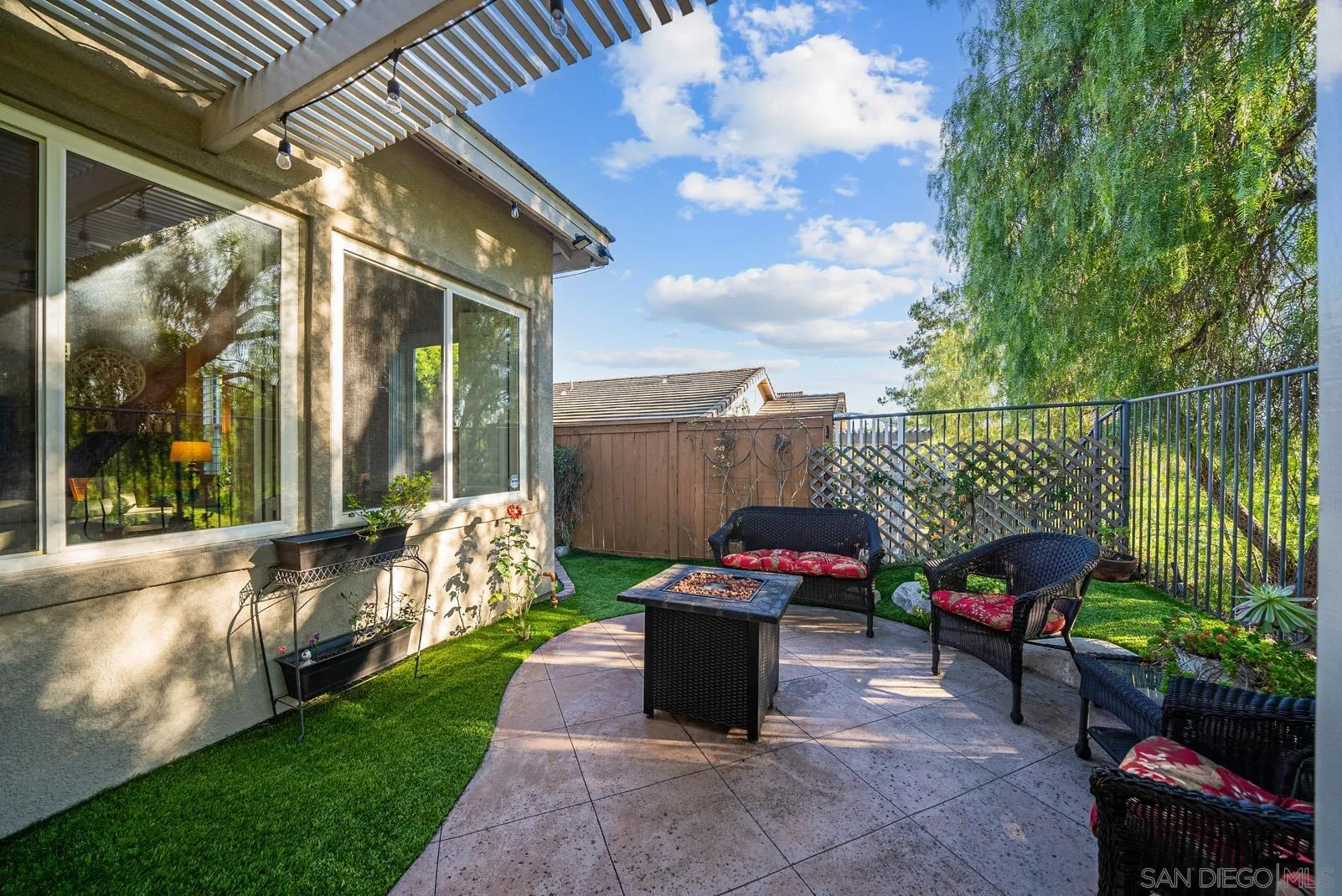 41453 Temeku Drive Temecula, CA 92591 - Photo 22 of 34 a garden view with a seating space