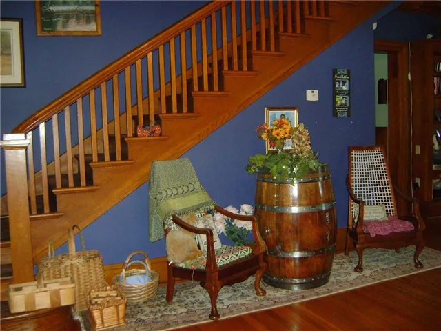 a bathroom with a sink a mirror and a bathtub