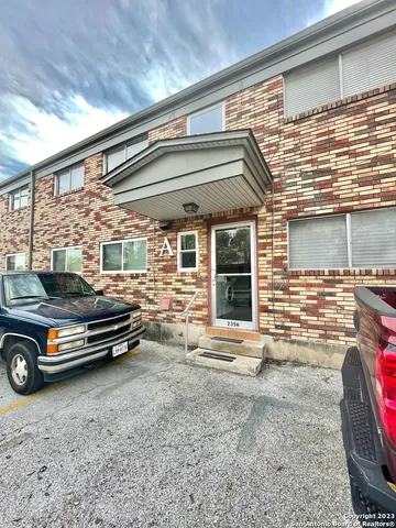 a view of car parked in parking lot