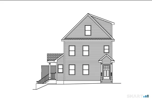 a house view with a outdoor space