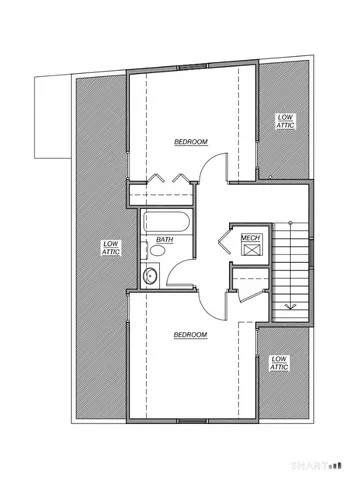 a front view of a house with a garage
