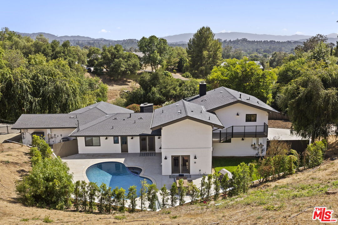1131 Rancho Drive Ojai, CA 93023 - Photo 2 of 58 a aerial view of a house next to a yard